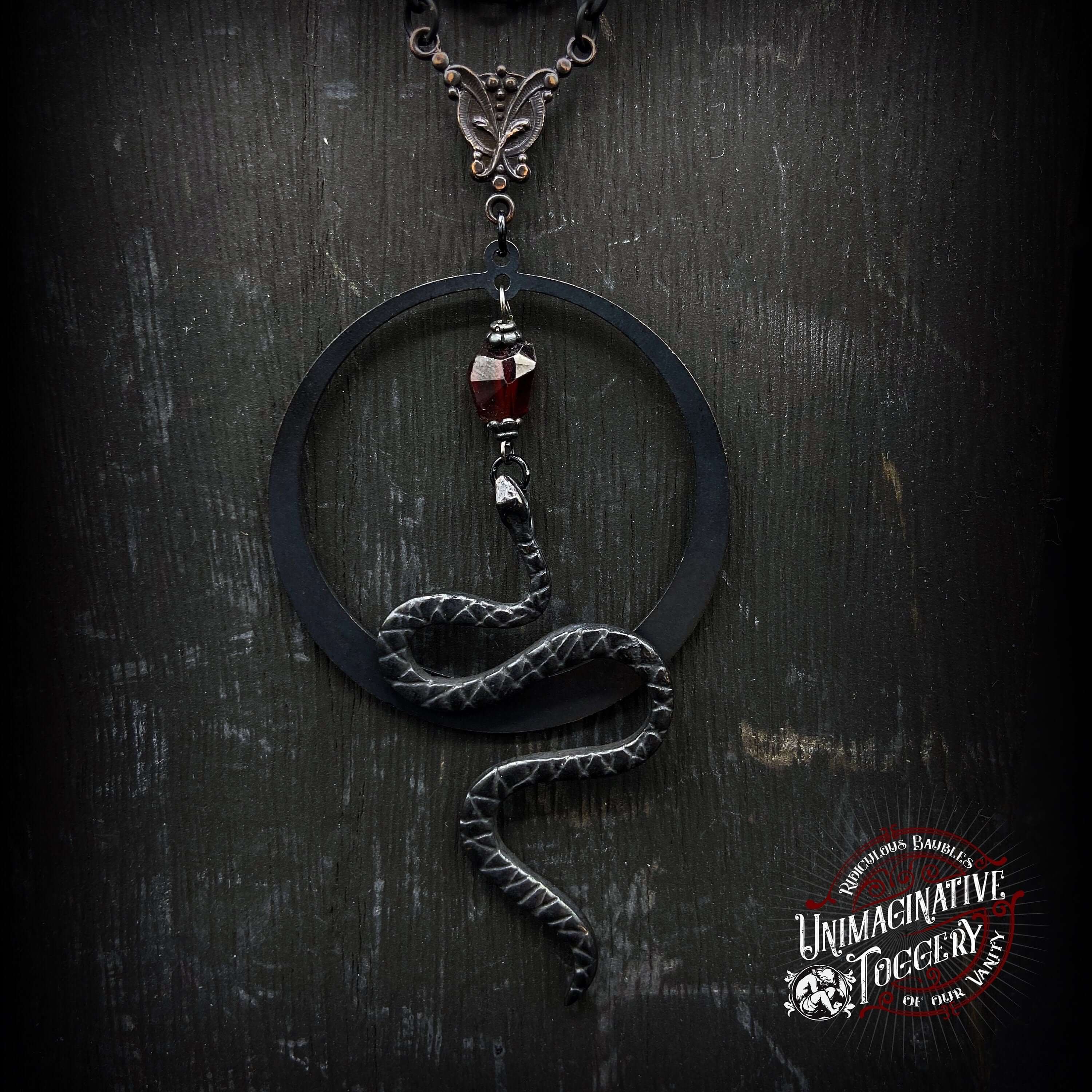 Garnet Moon Snake - Unimaginative By Charli Siebert
